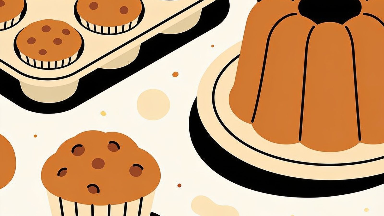 best baking molds illustration