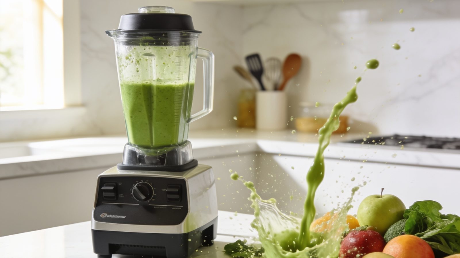 best blenders for smoothies — kitchen blenders in a bright kitchen