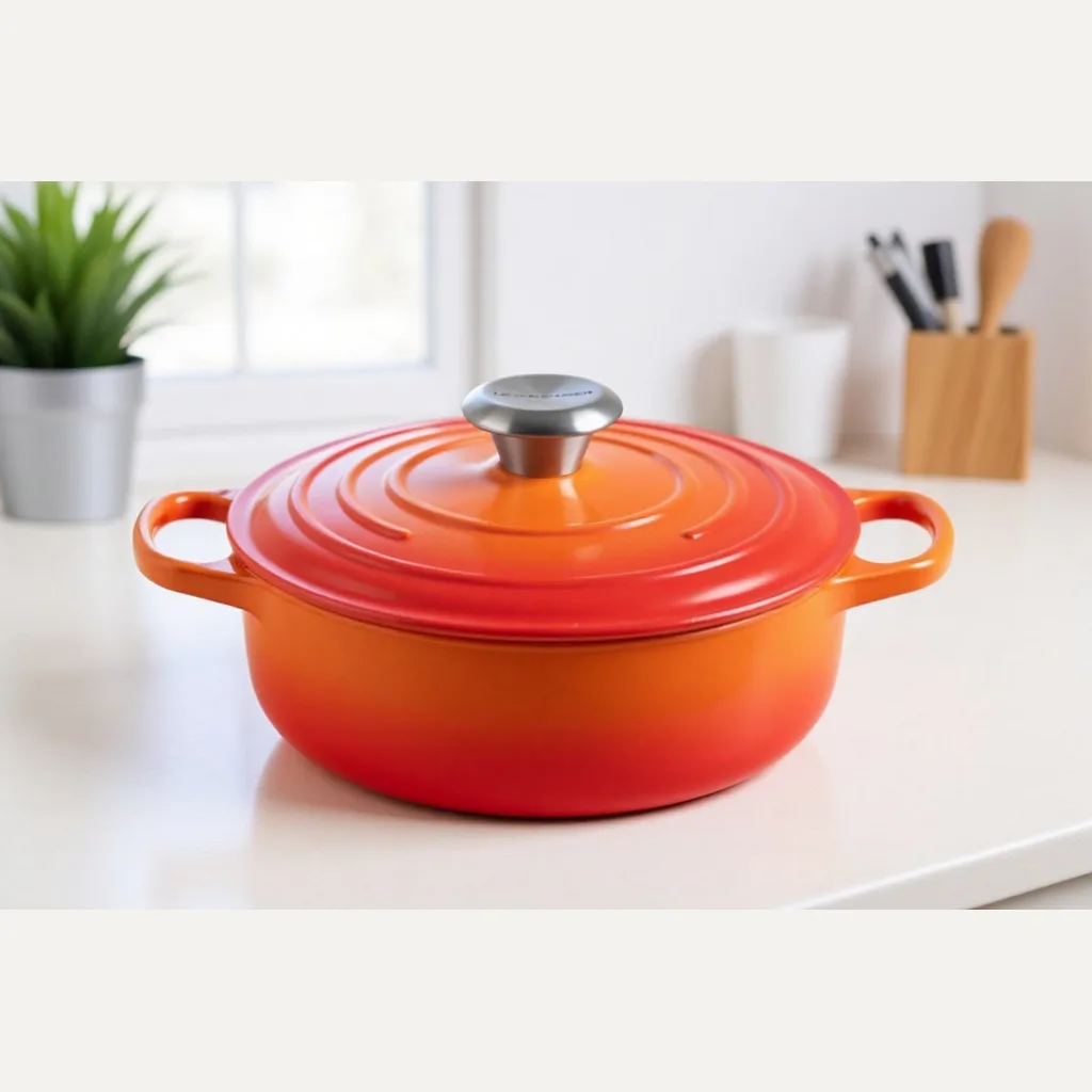 Le Creuset Enameled Cast Iron Round Wide Dutch Oven (3.5 qt) product photo