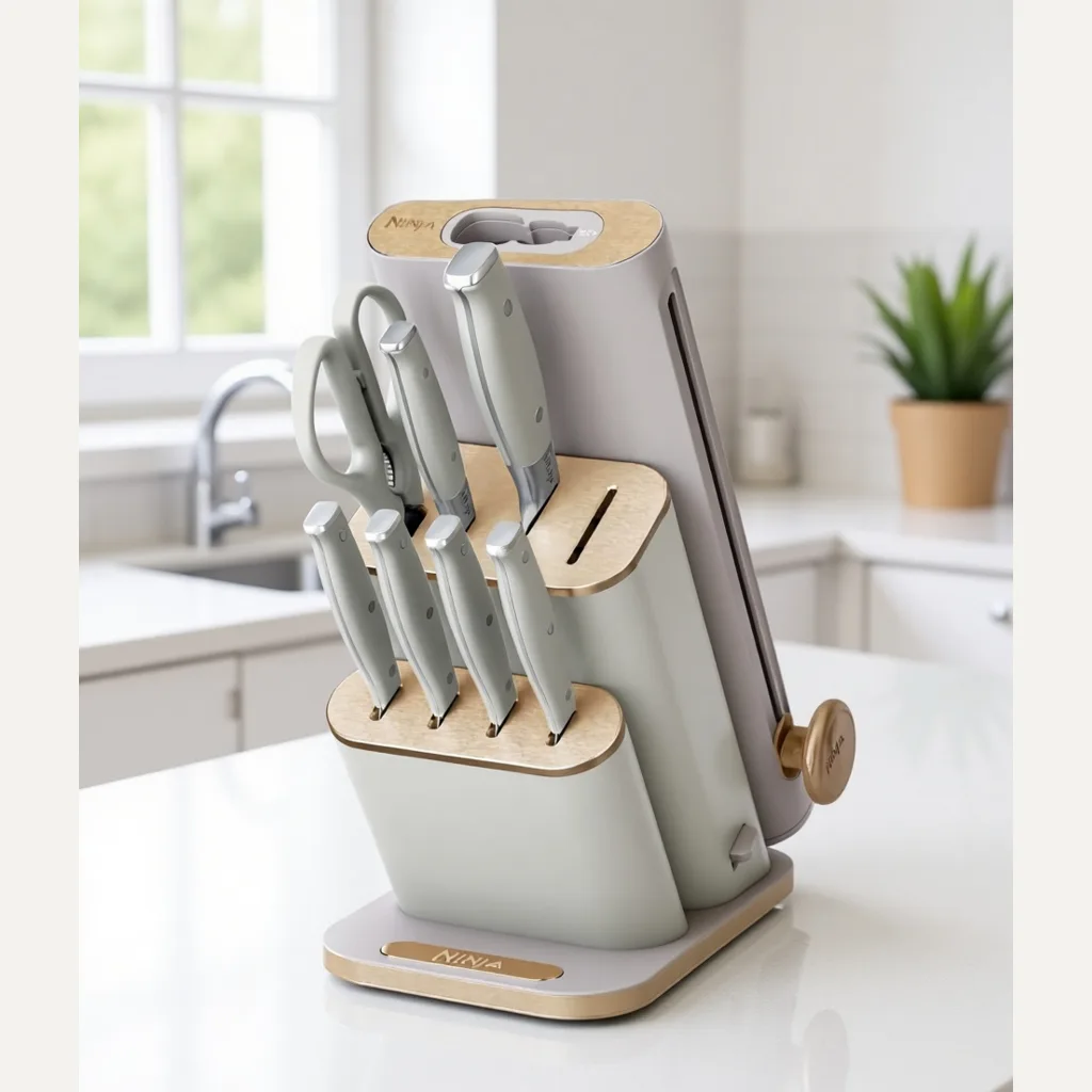 Ninja NeverDull 10-Piece Knife Set with Block and Sharpener product photo