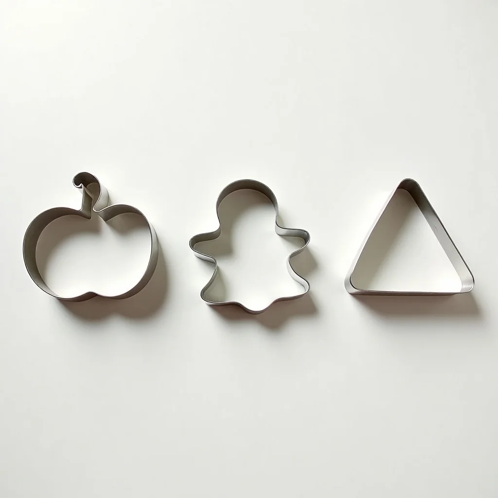 Wilton Metal Pumpkin, Ghost and Candy Corn Cutter Set (3-Piece) product photo